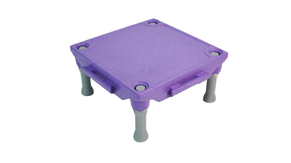 KLIMB Dog Training Platform - The Ultimate Dog Training Tool Purple used during a German Shorthaired Pointer training session. Ideal for professional bird dog training and upland hunting dogs retrieving game. Perfect gear for puppy training courses demonstration.