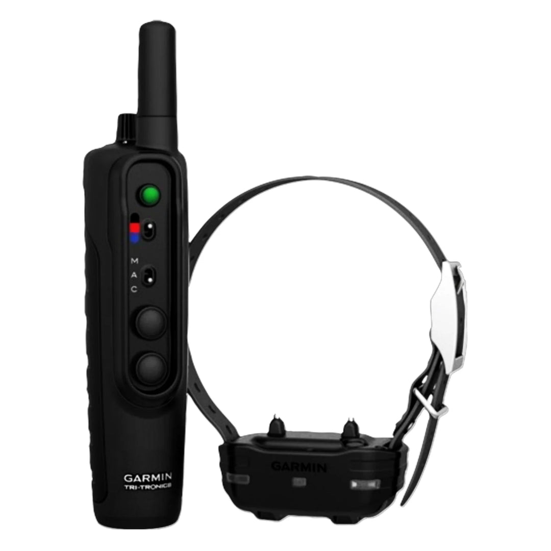 Garmin PRO 550 used during a German Shorthaired Pointer training session. Ideal for professional bird dog training and upland hunting dogs retrieving game. Perfect gear for puppy training courses demonstration.