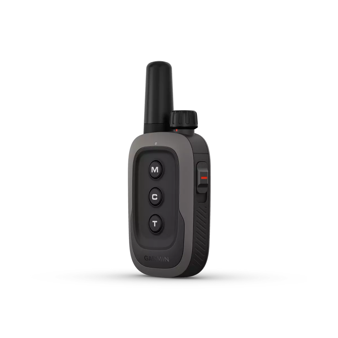 Garmin Delta® SE Dog E-Collar used during a German Shorthaired Pointer training session. Ideal for professional bird dog training and upland hunting dogs retrieving game. Perfect gear for puppy training courses demonstration.